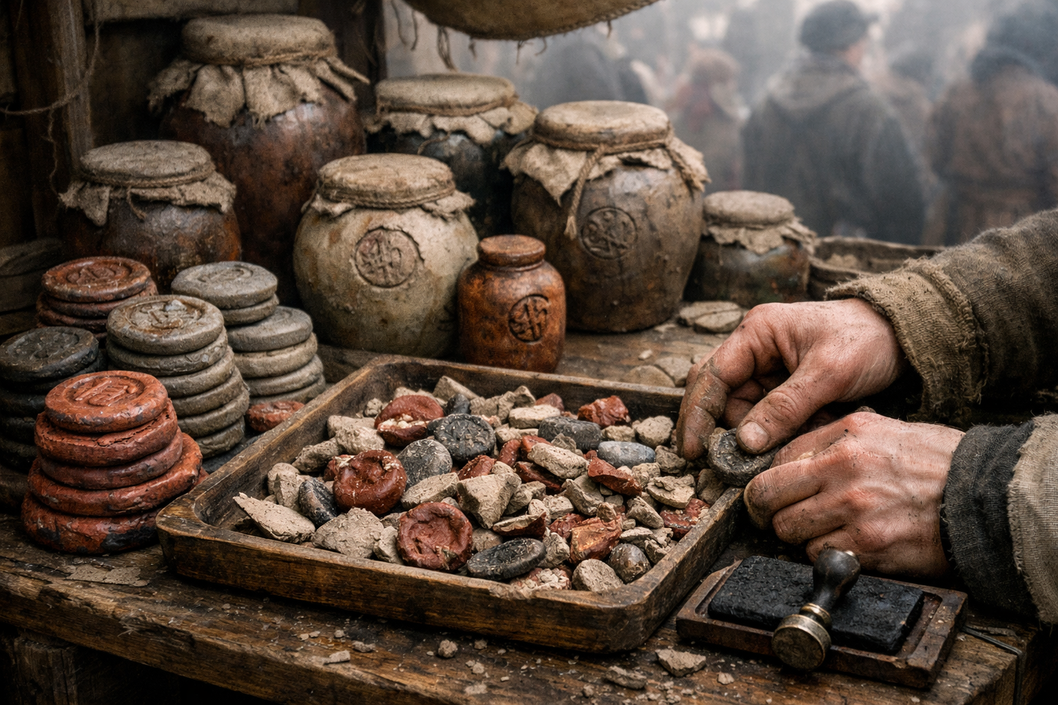 Pottery, Kilns, and Trade Seals