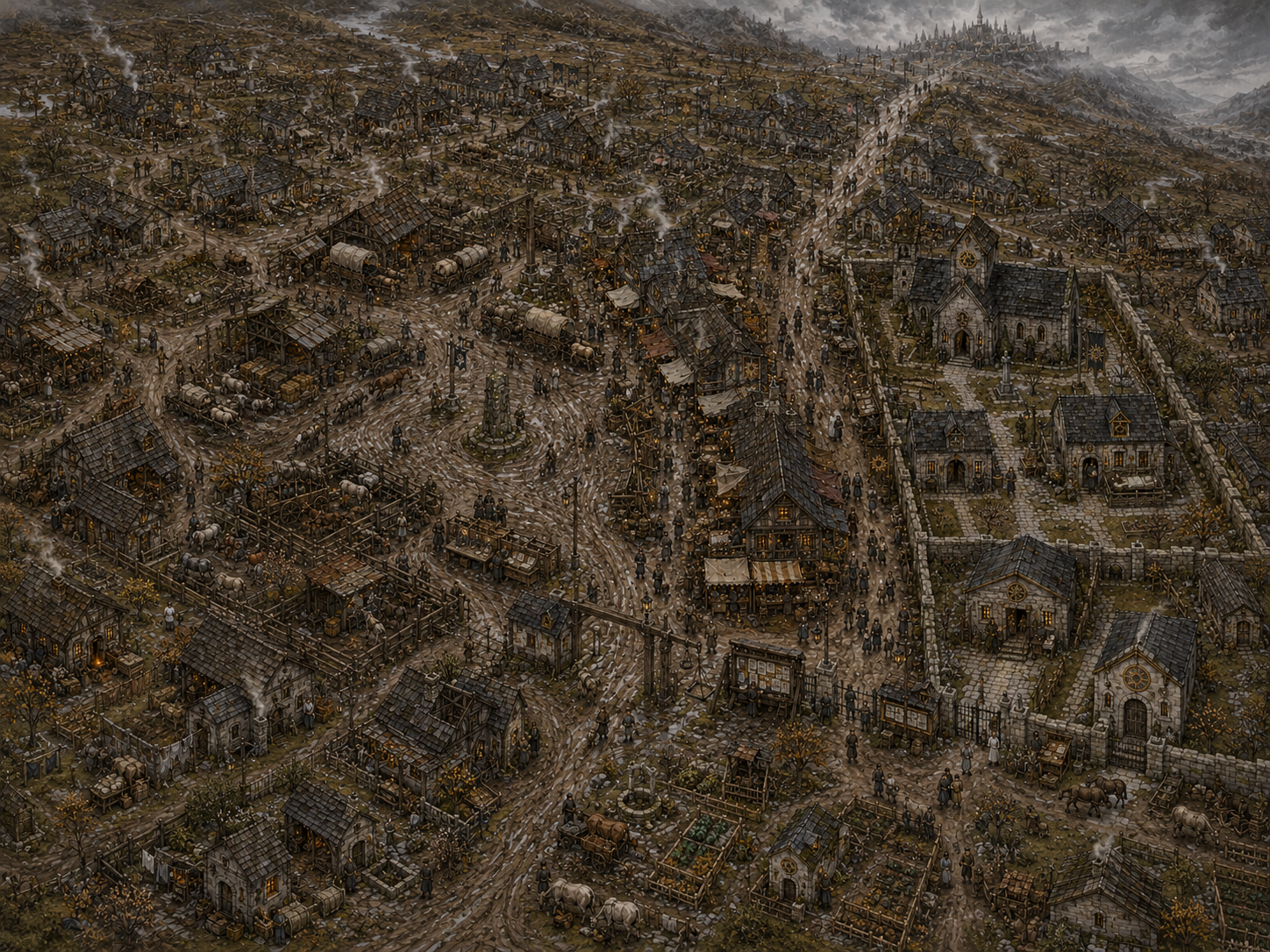Sankt Orn's Rest settlement map