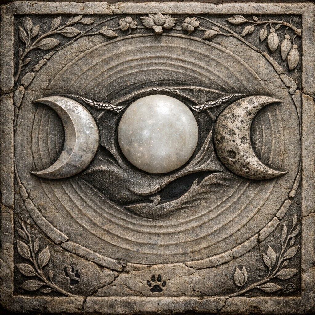 Elunara — Triple Moon Iconography